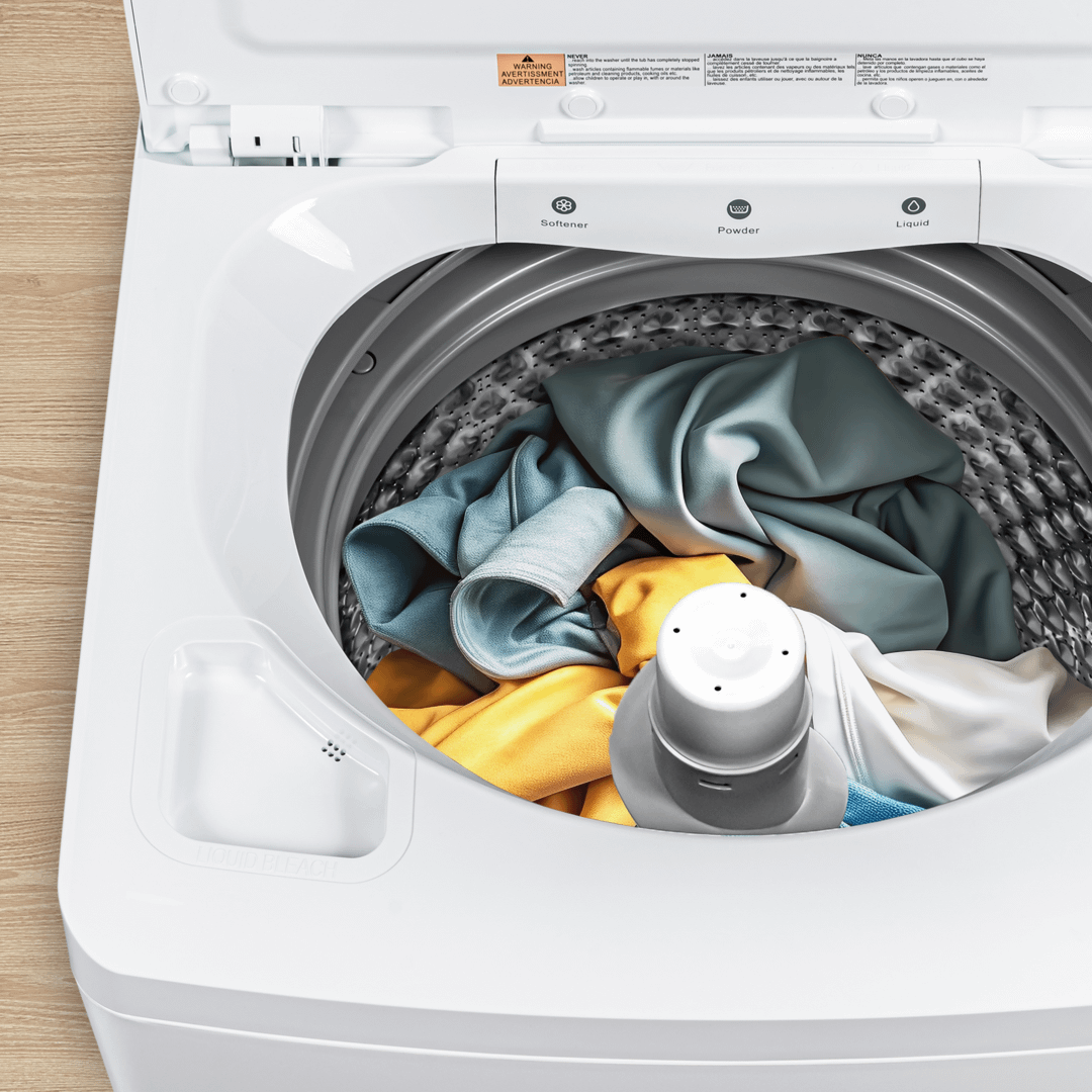 Element 3.9 cu. ft. Top Load Washer with Agitator - White (ENTW3925EW)