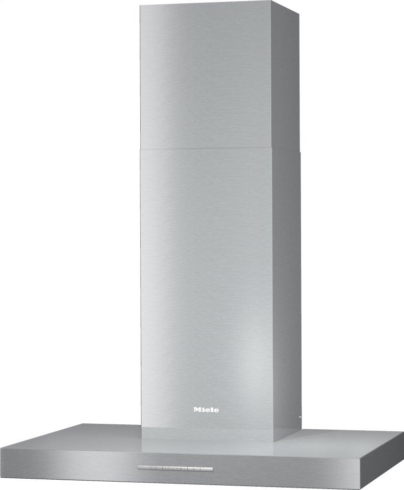 PUR 88 W Stainless steel - 30-inch wall-mounted ventilation hood with energy-efficient LED lighting and backlit controls for easy use.