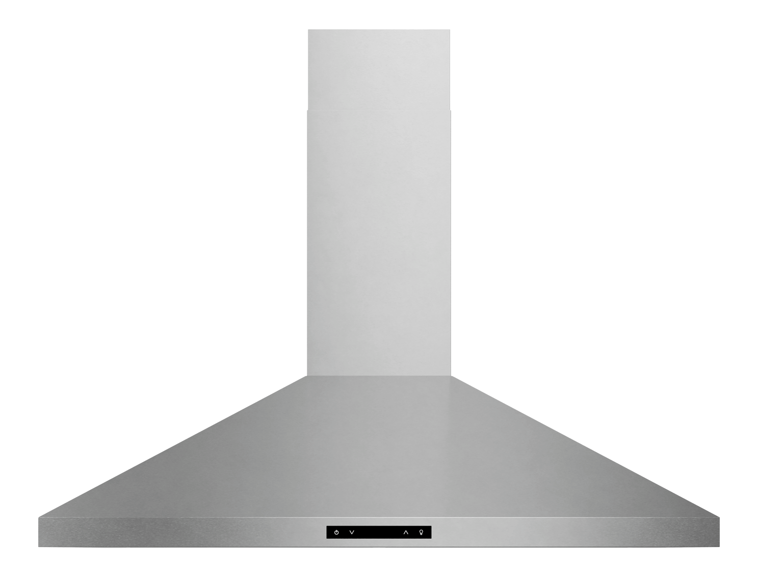 36 Inch Contemporary Wall Mount Pyramid Shape Range Hood - Model Arh36p