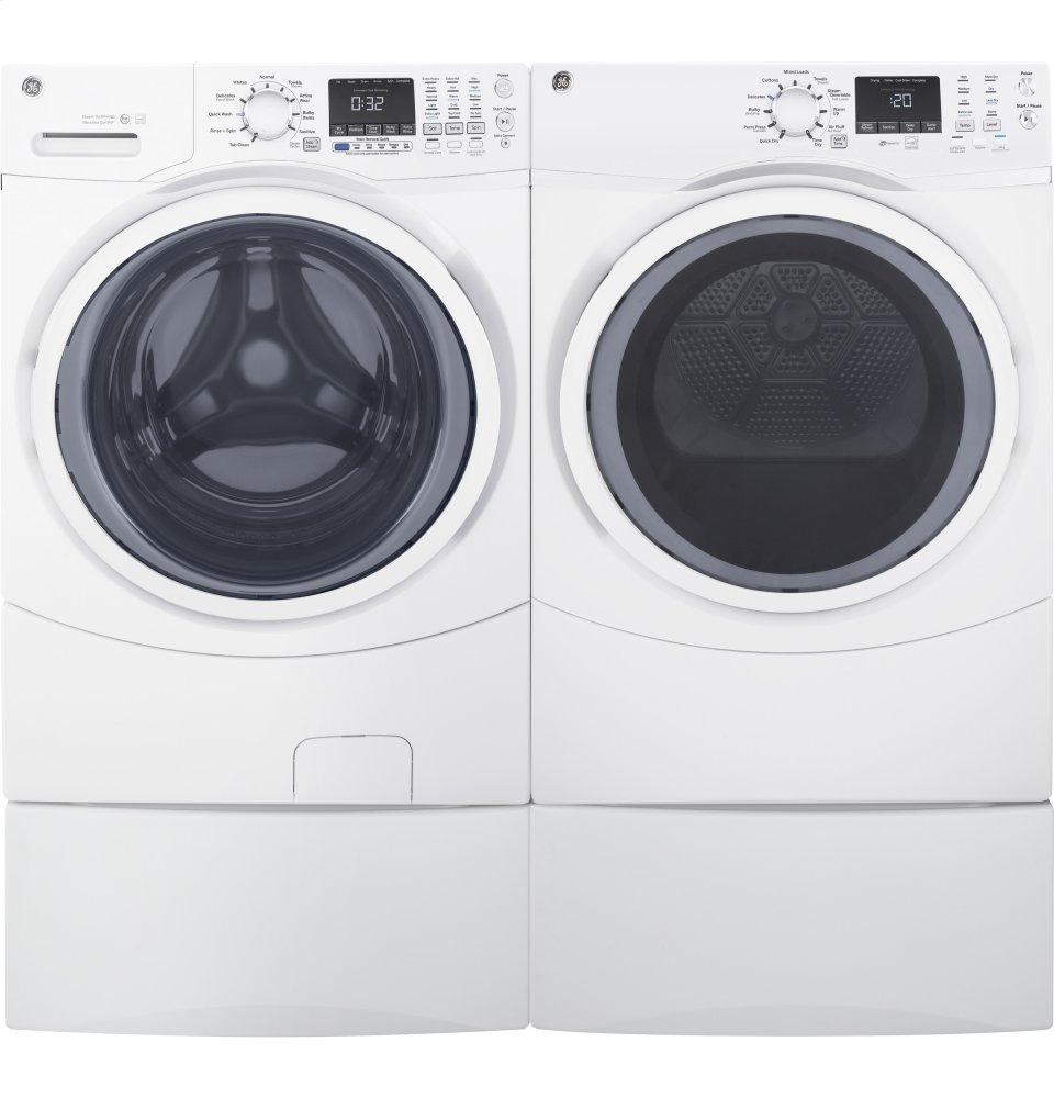 GE® 7.5 cu. ft. Capacity Front Load Gas Dryer with Steam