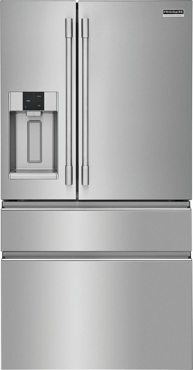 21 Cu. Ft. Counter-Depth 4-Door French Door Refrigerator