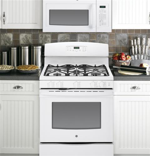 GE® 30" Free-Standing Gas Convection Range