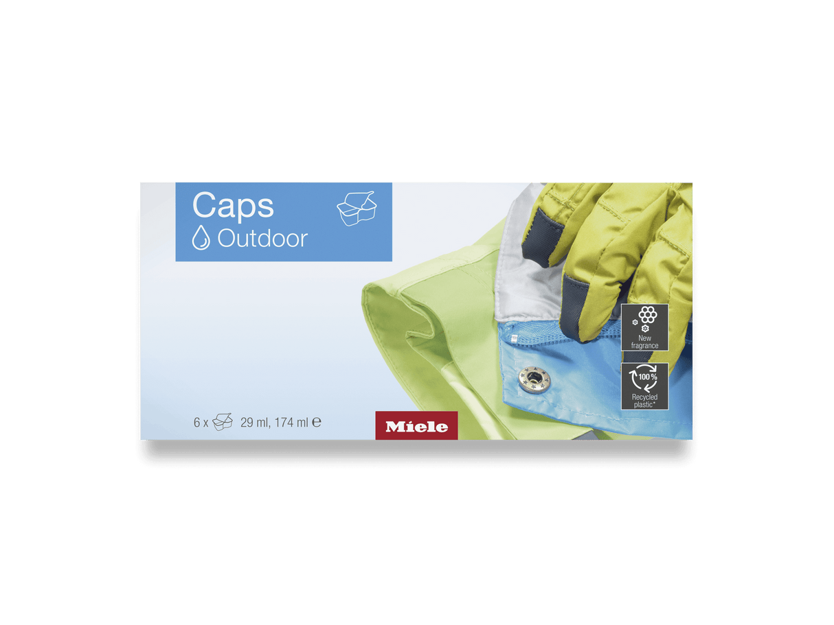 Outdoor capsules - 6-pack special detergent for high-quality functional clothing.