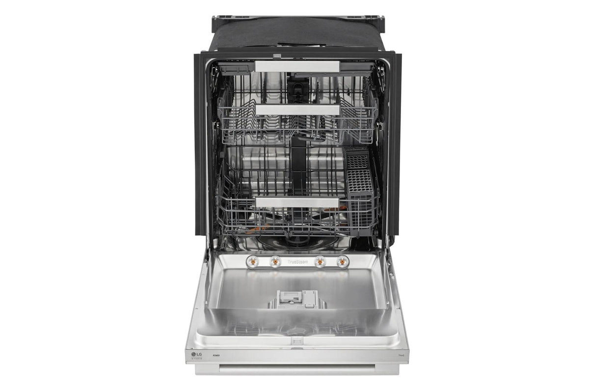 LG STUDIO Smart Top Control Dishwasher with 1-Hour Wash & Dry, QuadWash® Pro, TrueSteam® and Dynamic Heat Dry™