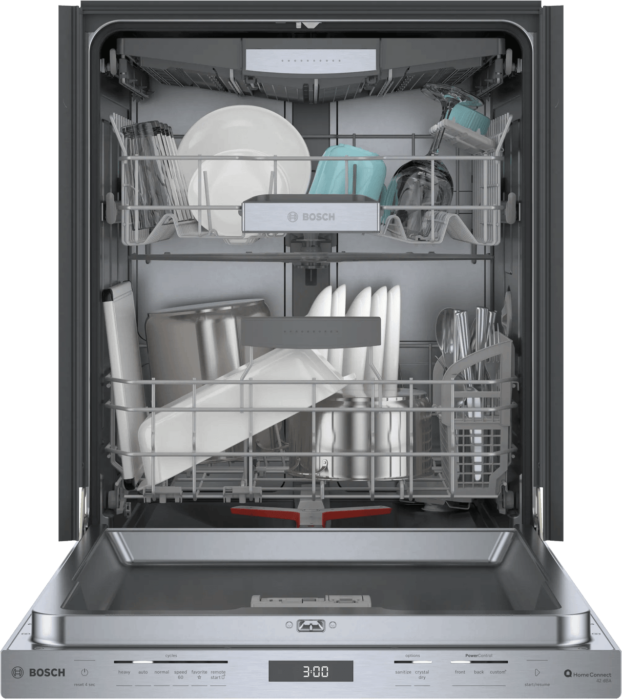 800 Series Dishwasher 24" Stainless Steel Anti-fingerprint