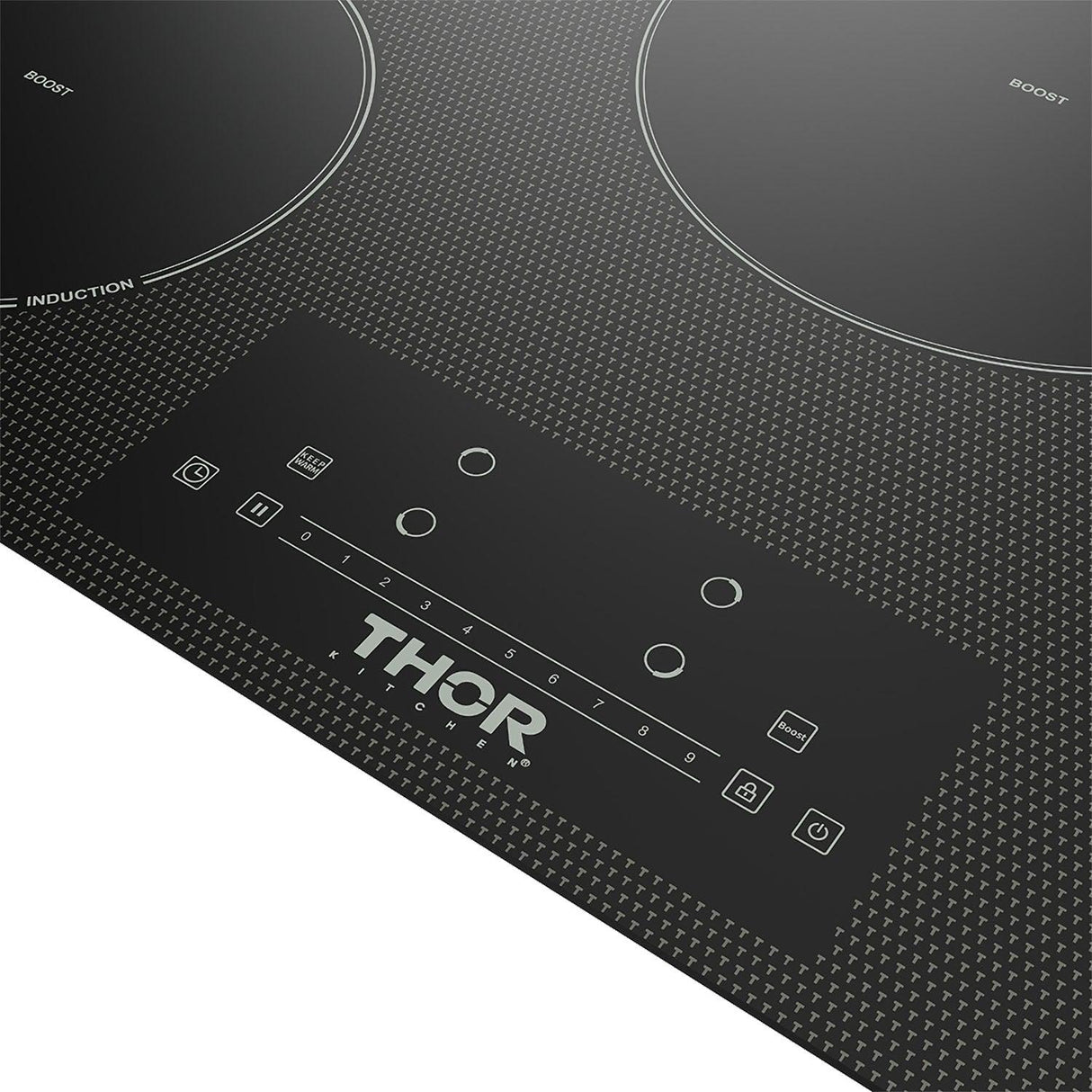 30 Inch 4-element Induction Cooktop In Black With Touch Controls