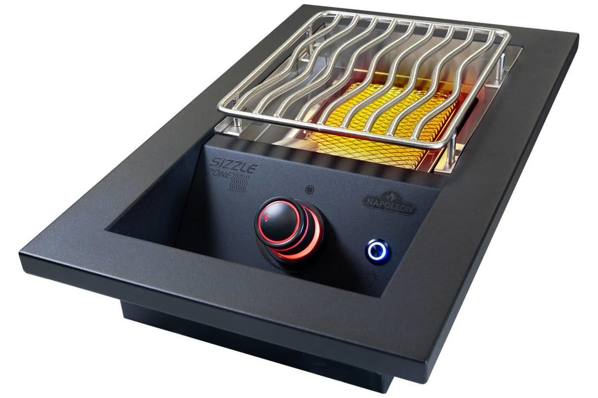 Napoleon Built-In700 Single NG Infrared Drop-In Burn MatteBlk
