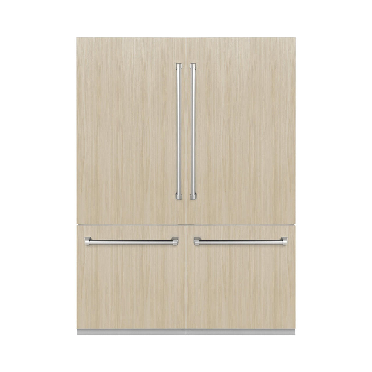 ZLINE 60" 32.2 cu. Ft. Panel Ready Built-In 4-Door French Door Refrigerator with Internal Water and Ice Dispenser (RBIV-60)