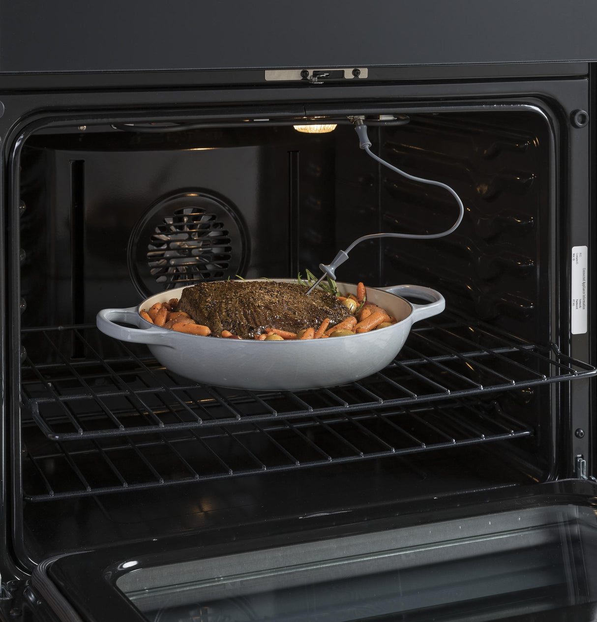 GE Profile™ 30" Smart Slide-In Electric Double Oven Convection Range
