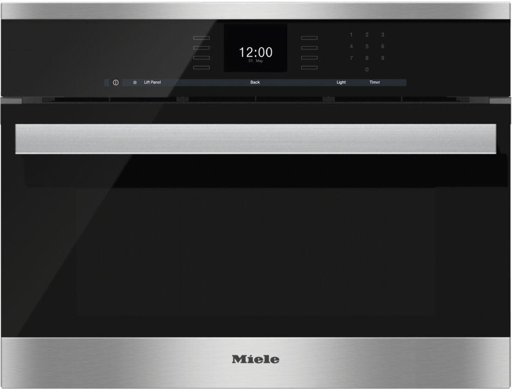 DGC 6600-1 - Steam oven with full-fledged oven function and XL cavity combines two cooking techniques - steam and convection.