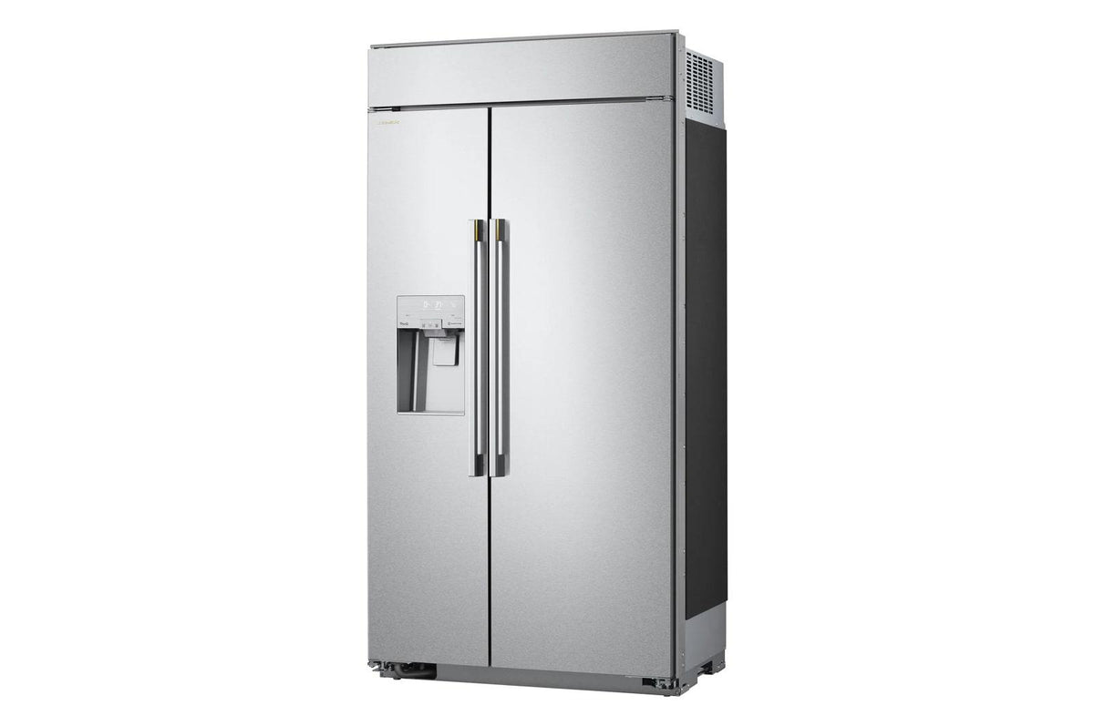 LG SIGNATURE 26 cu. ft. Smart Side-by-Side Built-In Refrigerator with Ice & Water Dispenser