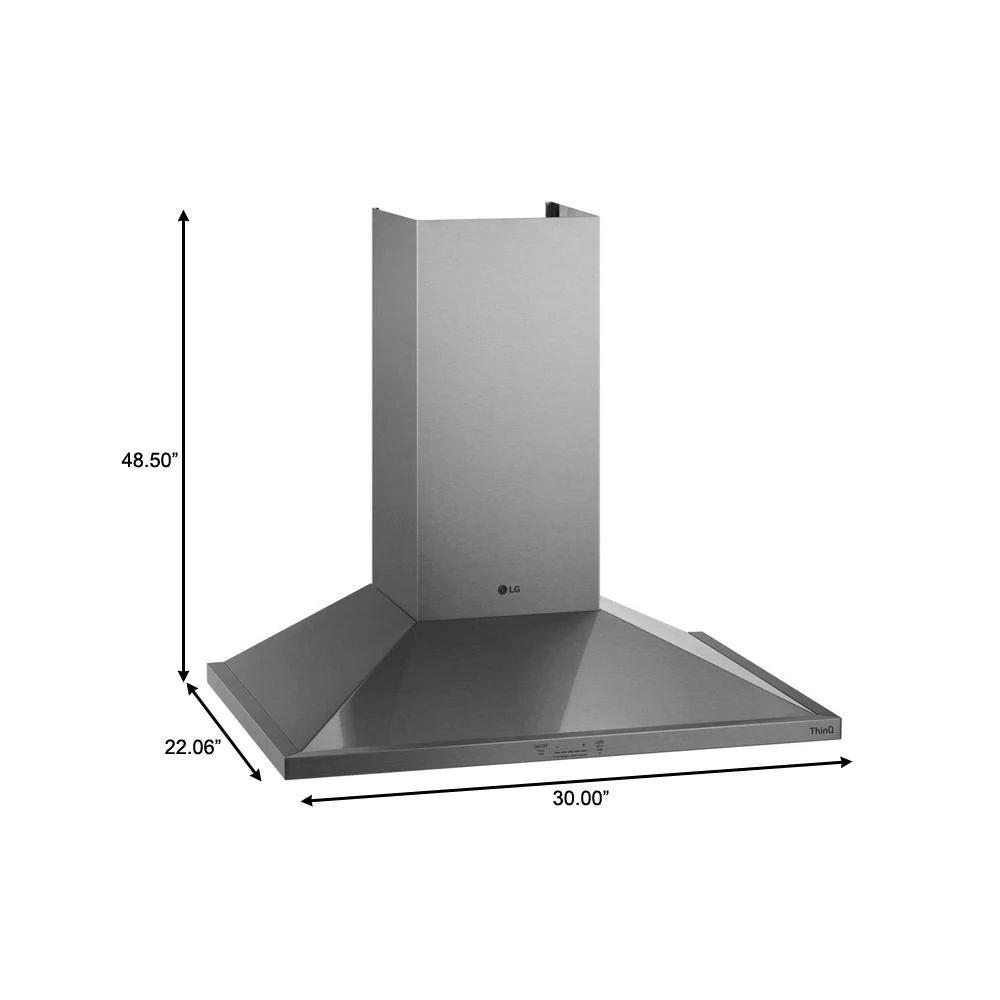 30'' Wall Mount Chimney Hood