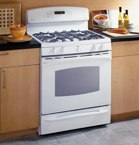 GE Profile 30" Free-Standing Dual Fuel Range