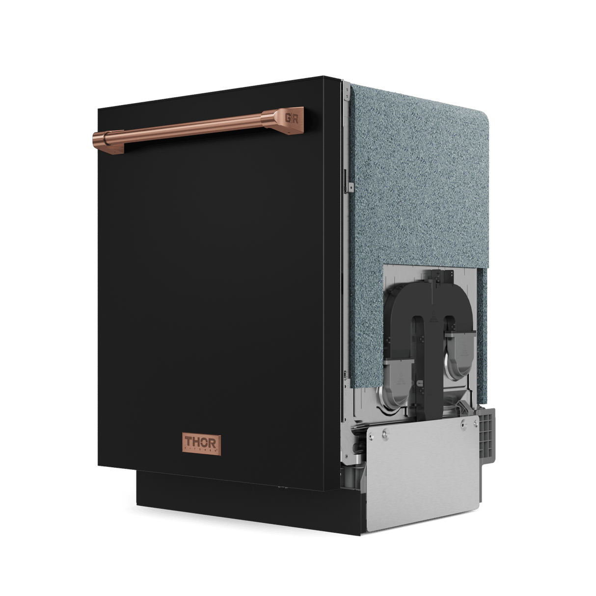 24 Inch Dishwasher Matte Black/rose Gold Gordon Ramsay Series
