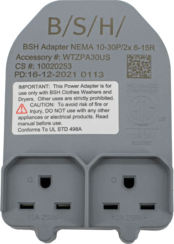 Power Adapter (3 Prong) WTZPA30US