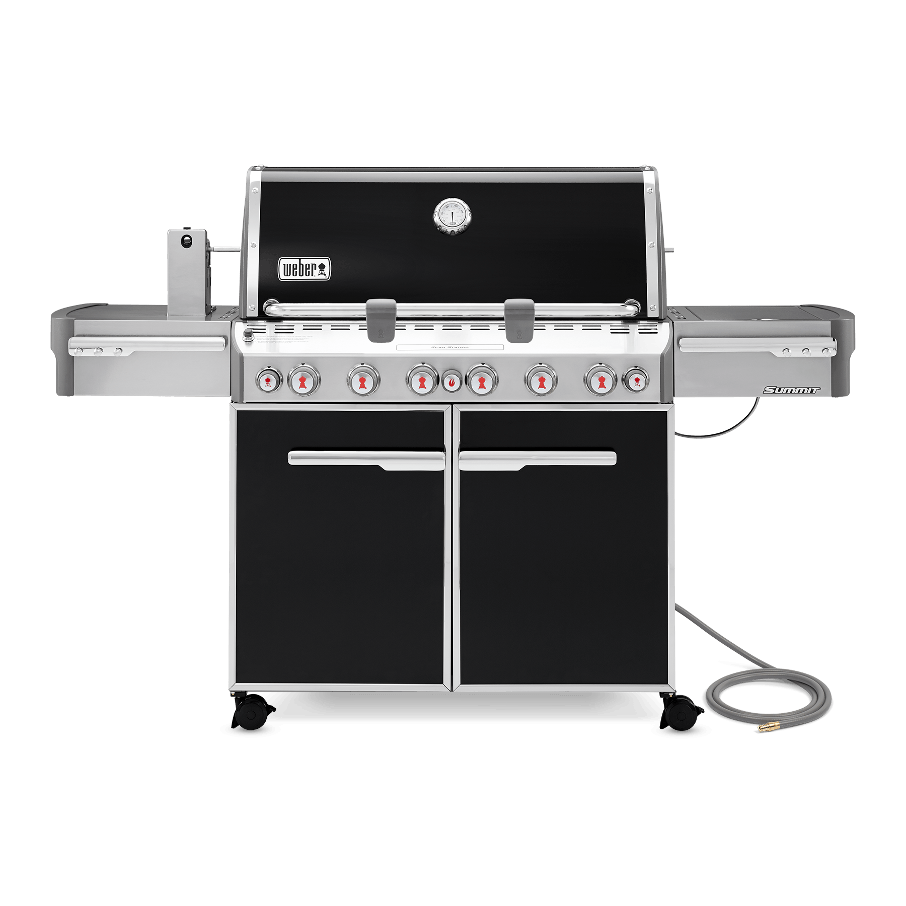 Summit® E-670 Gas Grill (Natural Gas) - Black