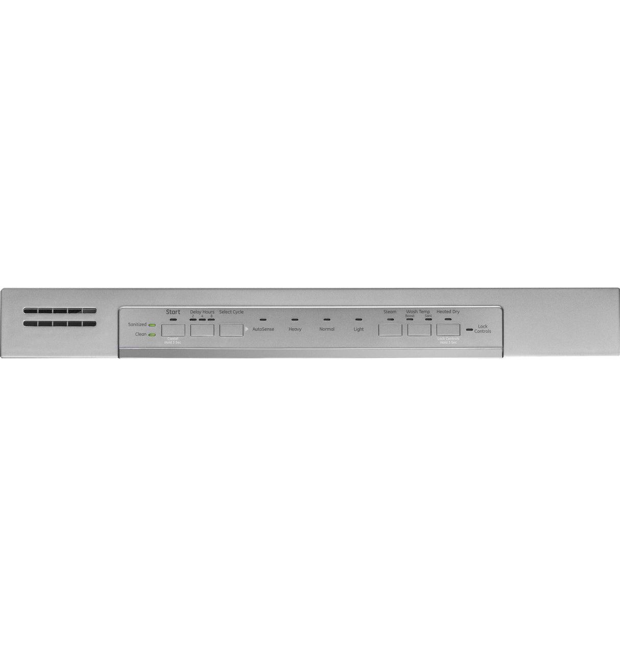 GE® ENERGY STAR® Stainless Steel Interior Dishwasher with Front Controls