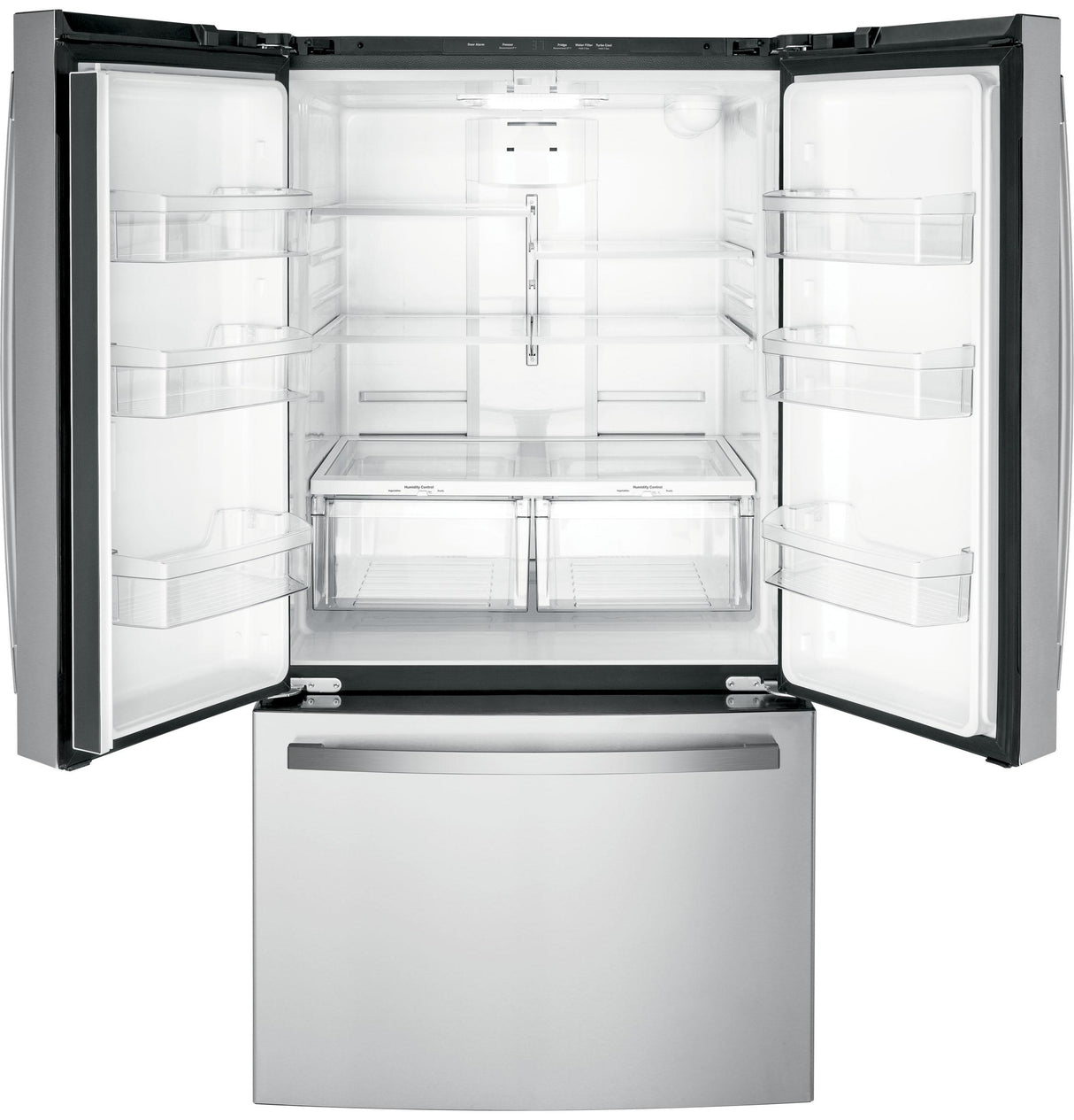GE® ENERGY STAR® 27.0 Cu. Ft. Fingerprint Resistant French-Door Refrigerator