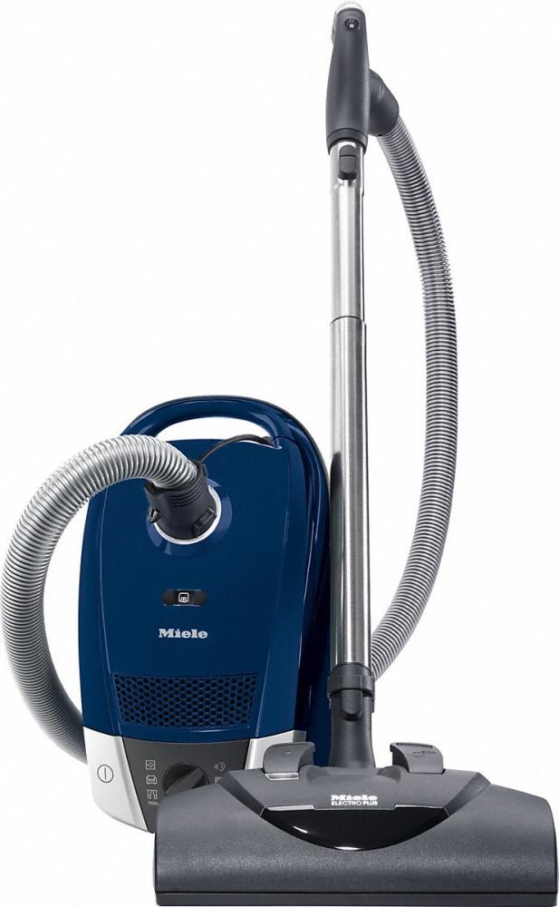 Compact C2 Electro+ PowerLine - SDCE0 canister vacuum cleaners with electrobrush for thorough cleaning of heavy-duty carpeting.