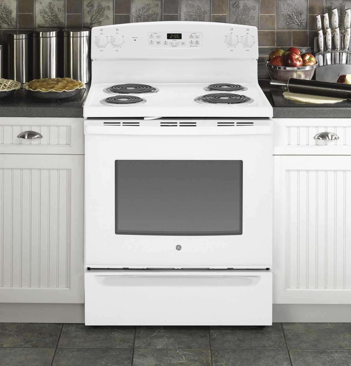 GE® 30" Free-Standing Electric Range