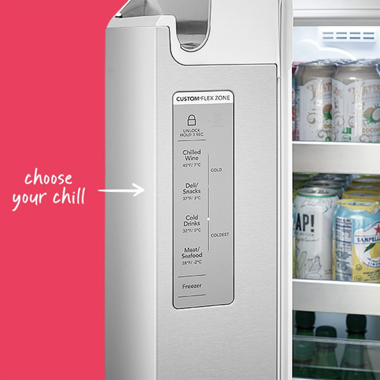 22 Cu. Ft. Counter-Depth 4-Door Refrigerator