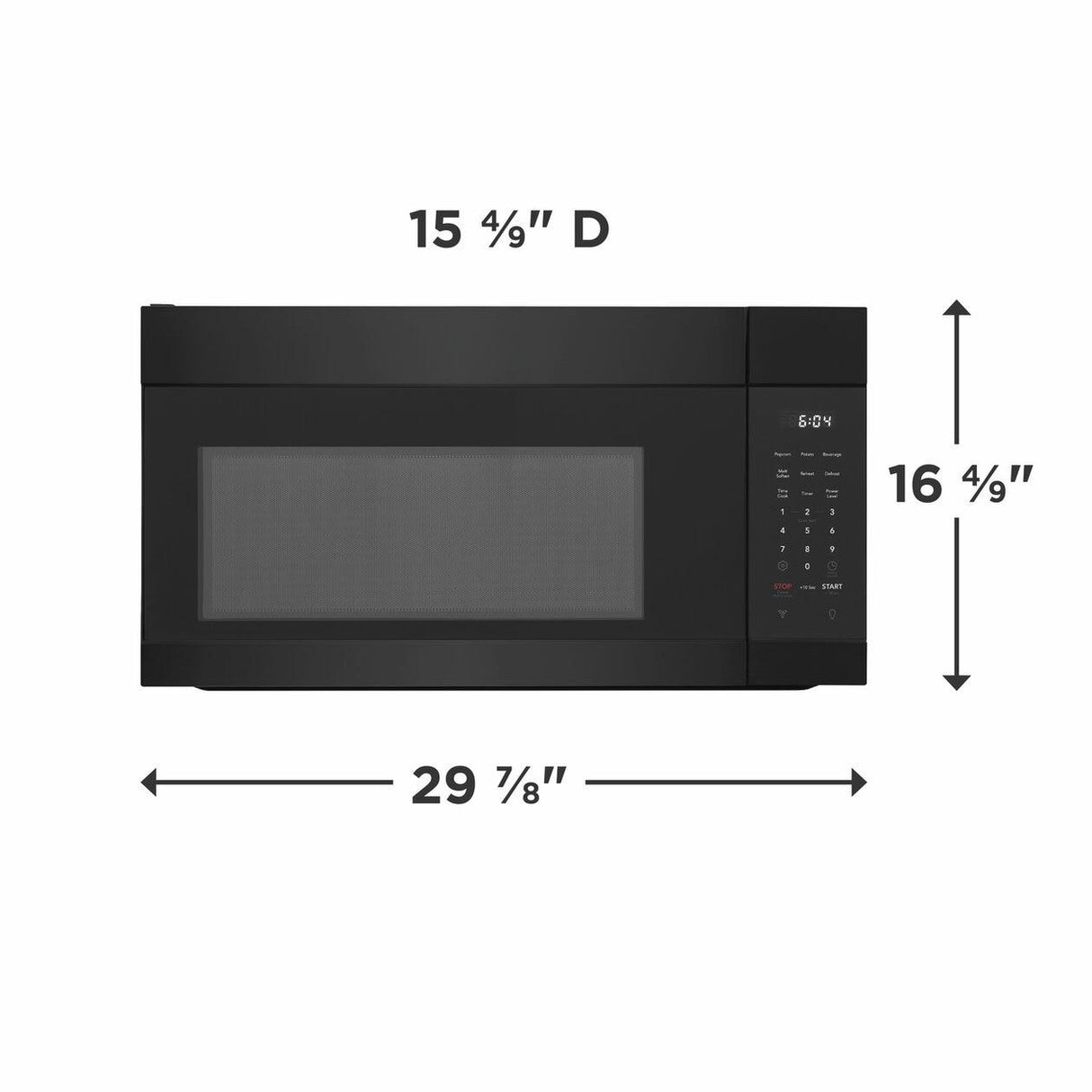 1.7 Cu. Ft. Over-The-Range Microwave