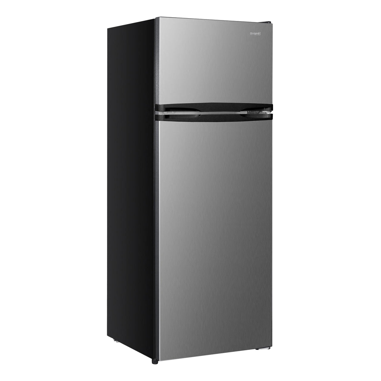 Avanti 7.5 cu. ft. Apartment Size Refrigerator, Top Freezer, Reversible Doors, Adjustable Glass Shelves, ENERGY STAR®, in Stainless Steel (RA7501BS)