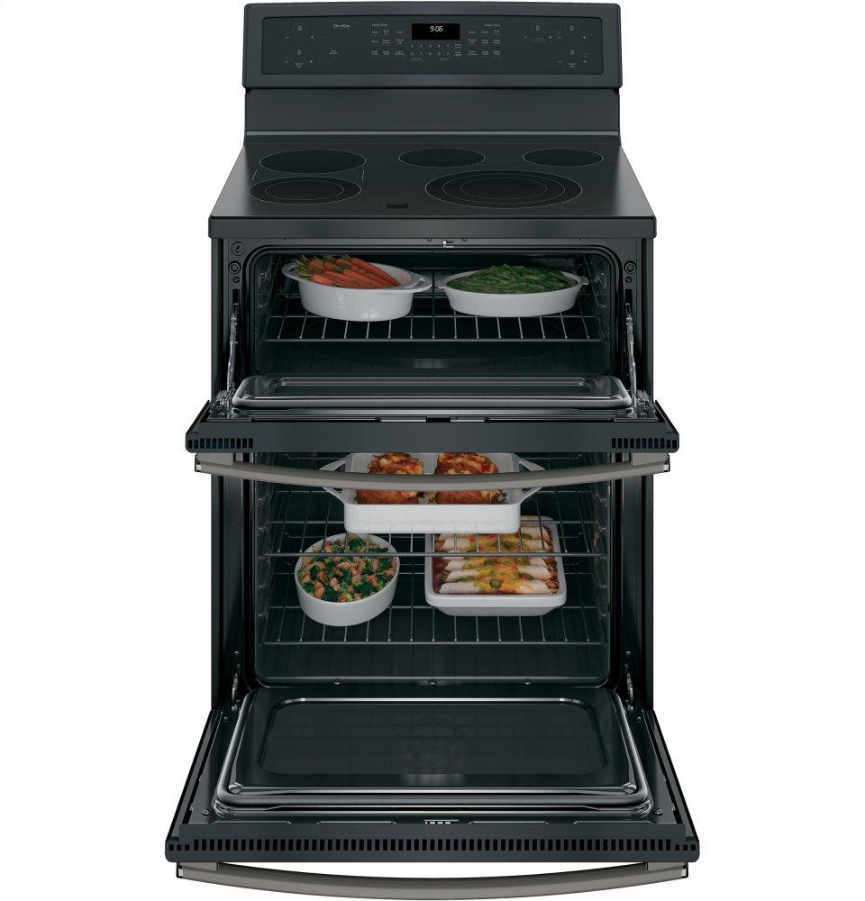 GE Profile™ 30" Free-Standing Electric Double Oven Convection Range