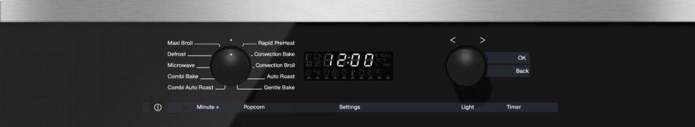 H 6100 BM AM - 24 Inch Speed Oven With electronic clock/timer and combination modes for quick, perfect results.