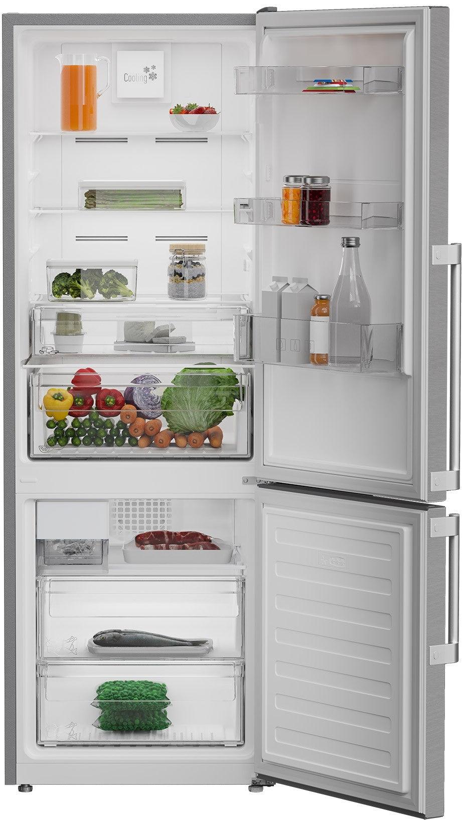 24" Counter-Depth Bottom Freezer Refrigerator With Ice Maker