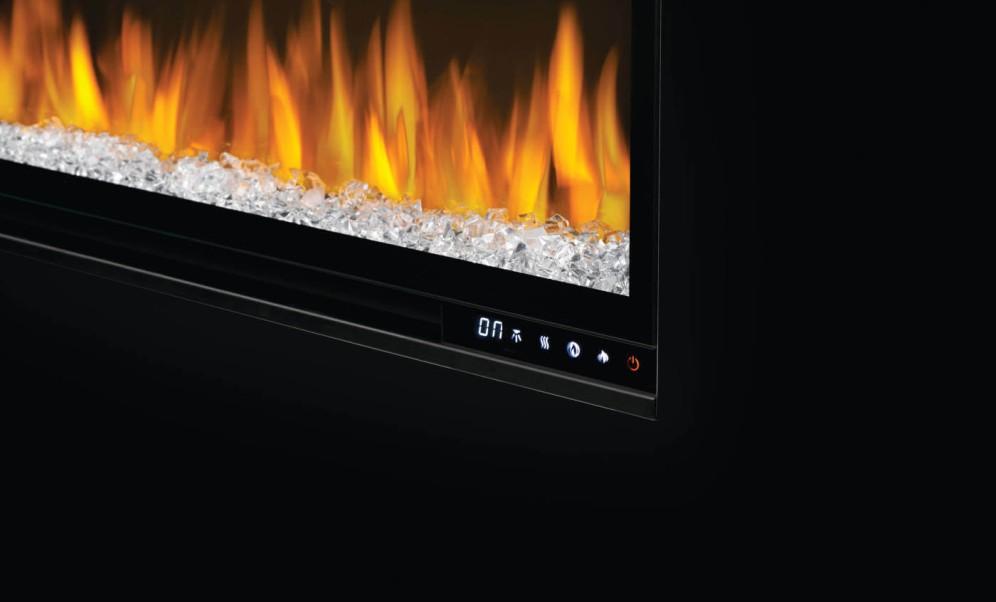 Alluravision 60 Slimline Wall Hanging Electric Fireplace