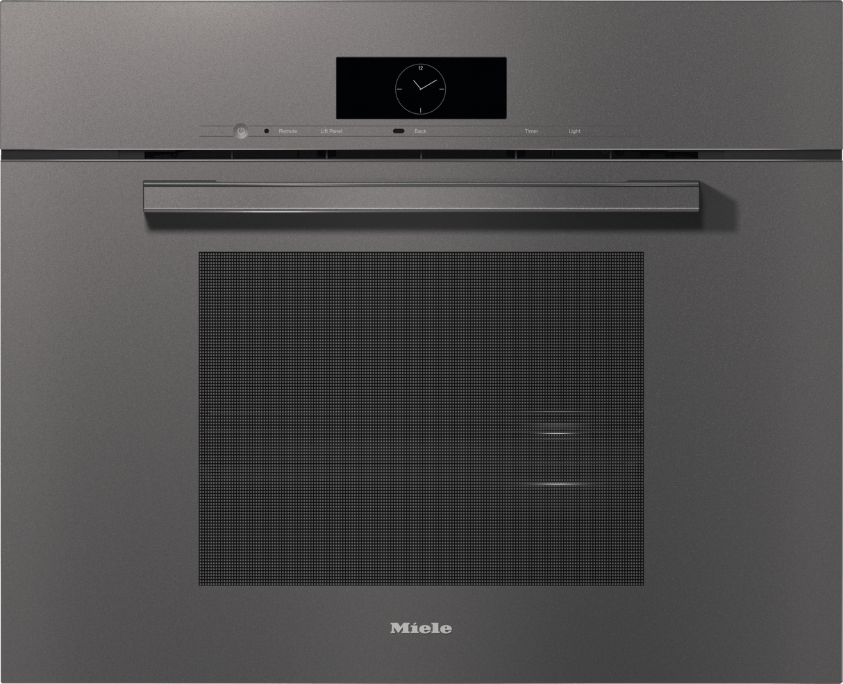 DGC 7880 Graphite grey - 30" Combi-Steam Oven XXL for steam cooking, baking, roasting with roast probe + menu cooking.