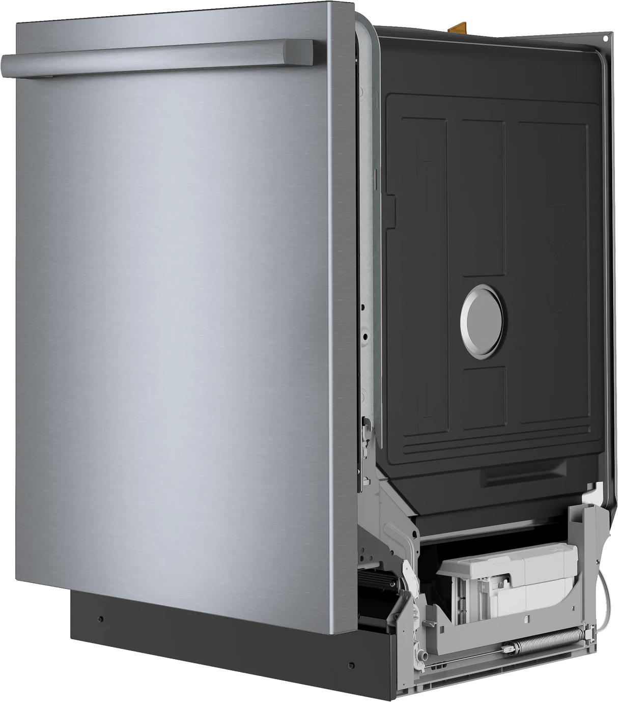 300 Series, built-under dishwasher, 24'', Brushed steel anti-fingerprint