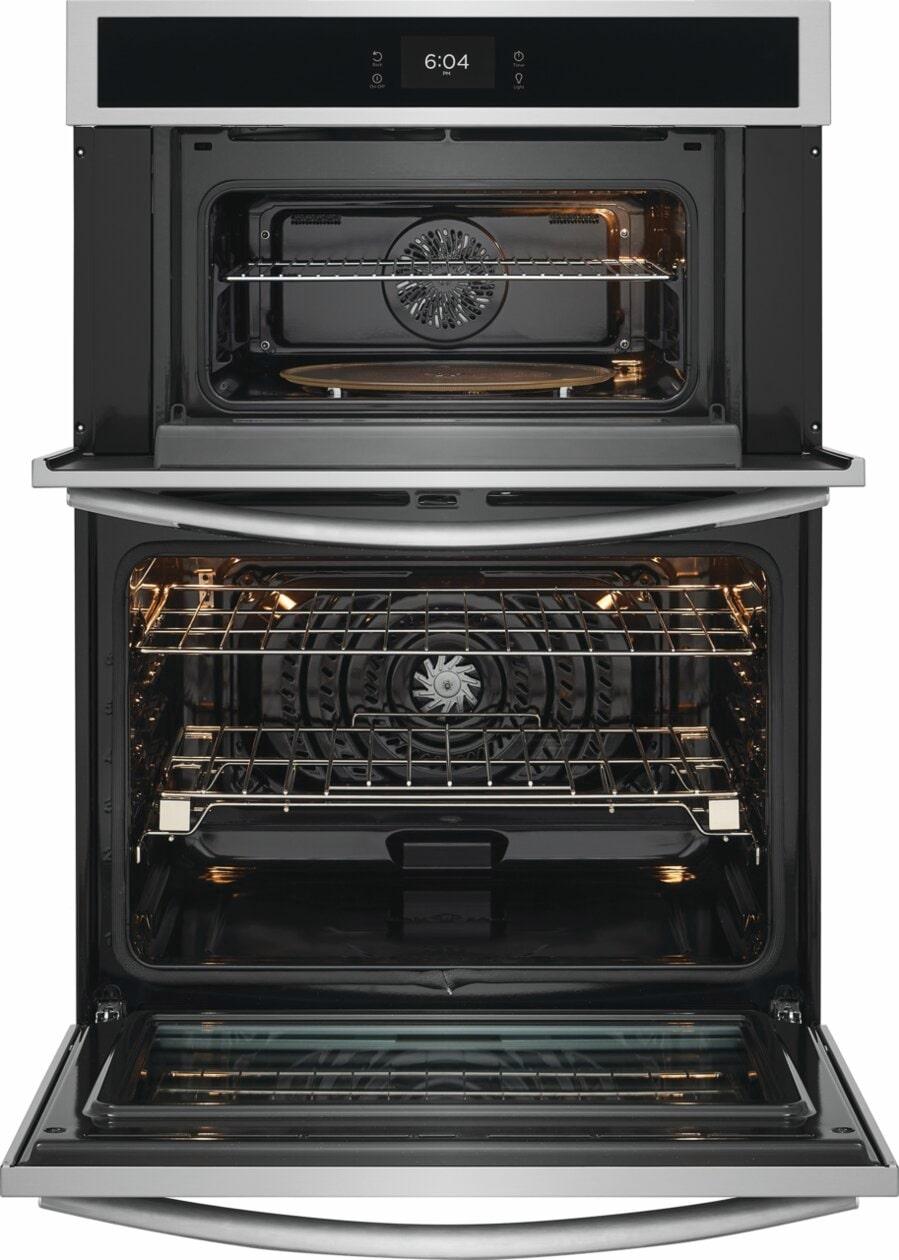 30" Electric Wall Oven and Microwave Combination with Stone-Baked Pizza
