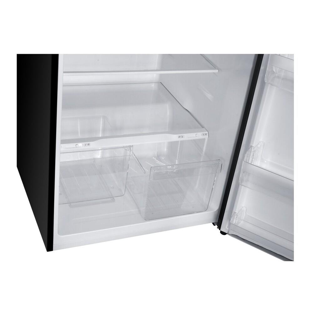 Verona VEFTF2817RBK 28 inch Top Freezer Refrigerator with 17.6 cu. ft. Total Capacity, Reversible Doors, Recessed Handle, Energy Star (Black)