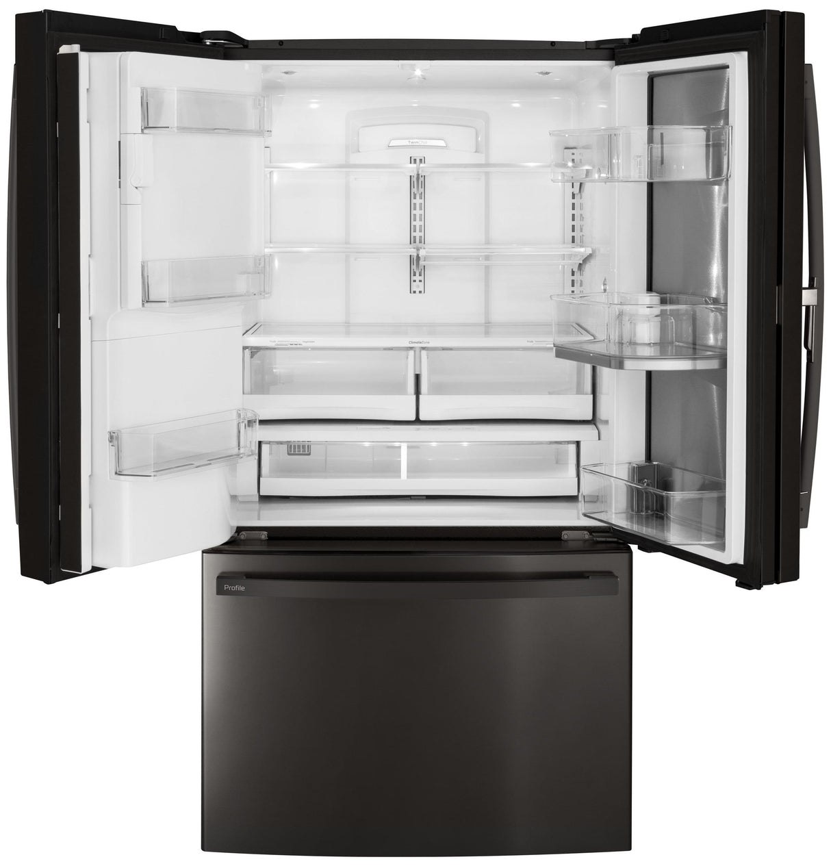 GE Profile™ Series 22.1 Cu. Ft. Counter-Depth French-Door Refrigerator with Door In Door and Hands-Free AutoFill