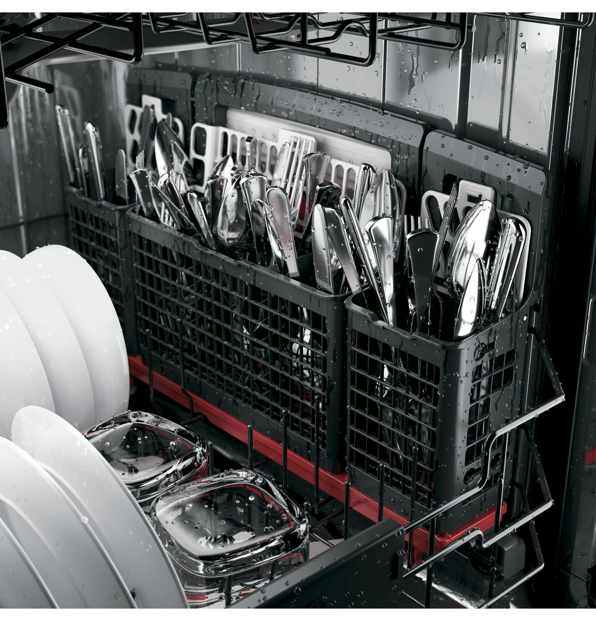 GE Profile™ Stainless Steel Interior Dishwasher with Hidden Controls