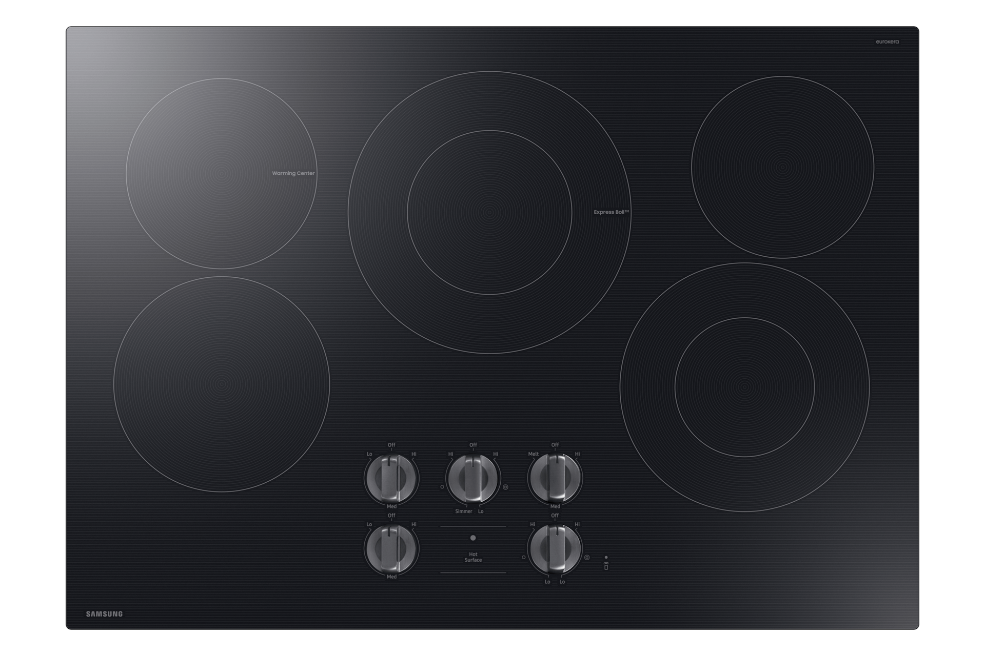 30" Electric ENERGY STAR ® Certified Cooktop with Illuminated Knobs