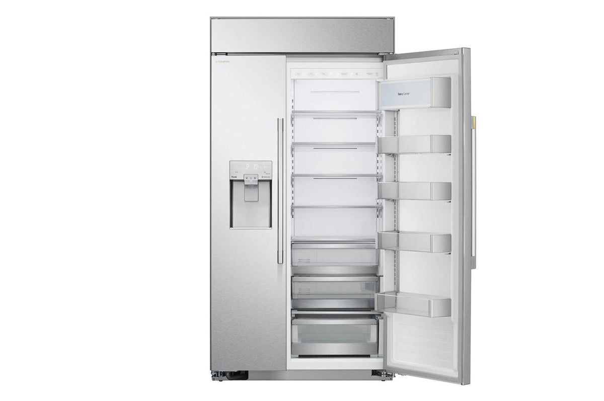 LG SIGNATURE 26 cu. ft. Smart Side-by-Side Built-In Refrigerator with Ice & Water Dispenser