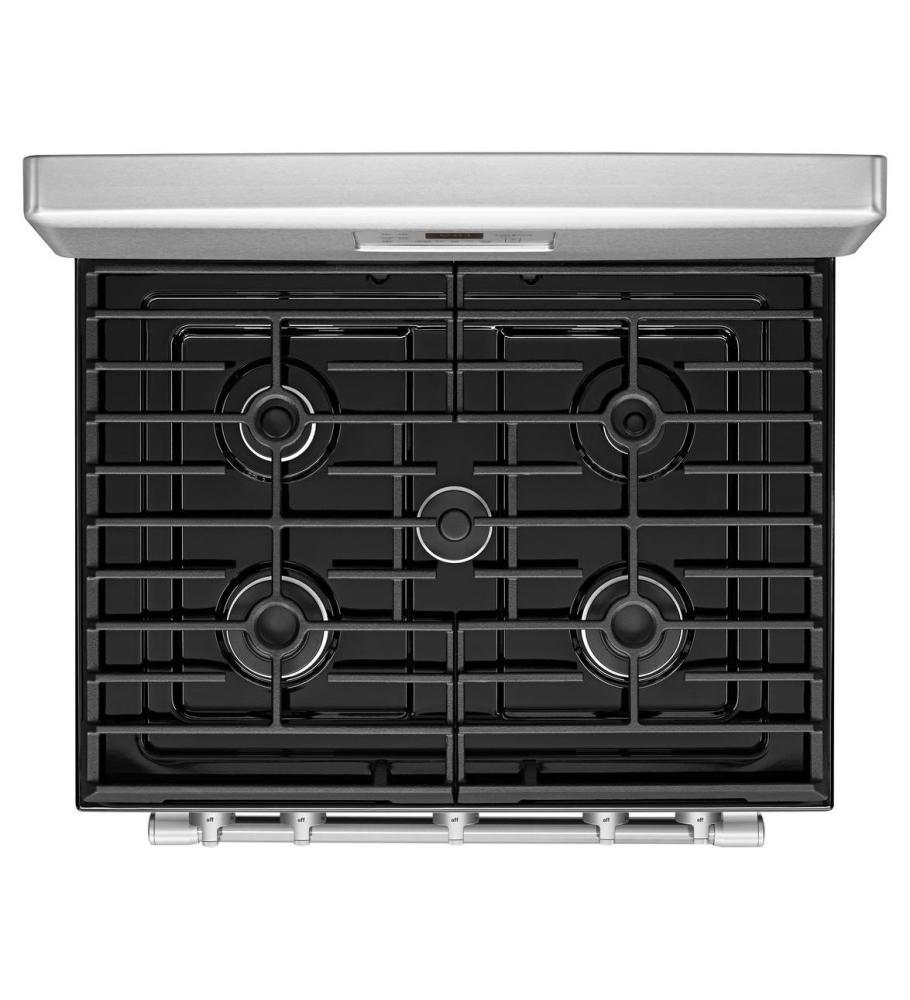 30-inch Wide Gas Range with Convection and Power Burner - 5.8 cu. ft.