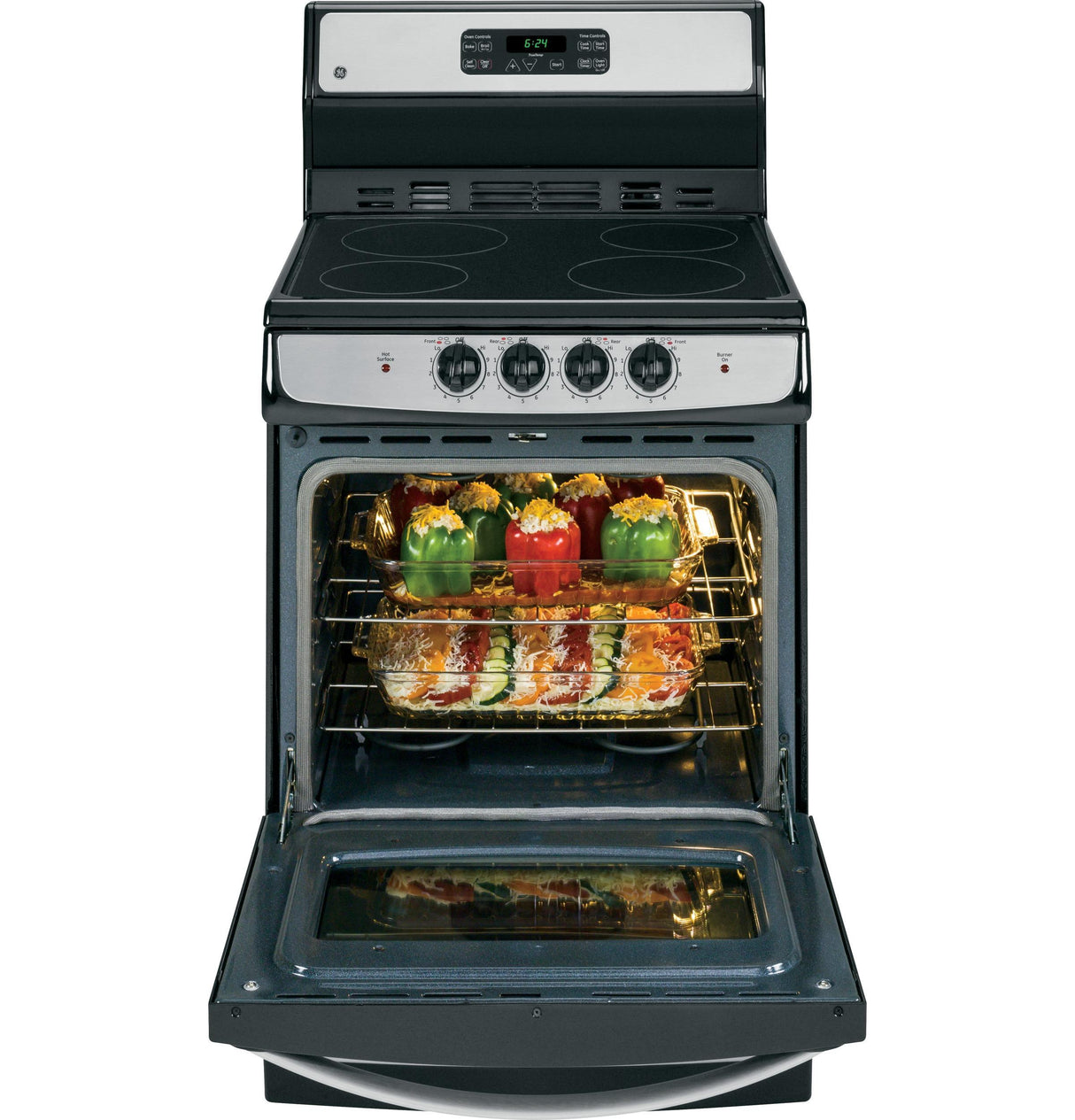GE® 24" Self Clean Free-Standing Electric Range