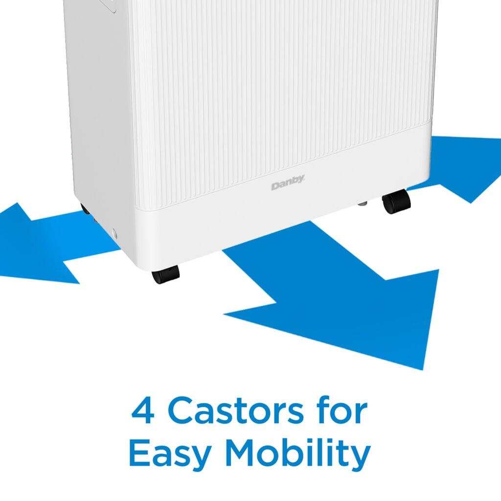 Danby 50 Pint Dehumidifier with Wi-Fi in White ()