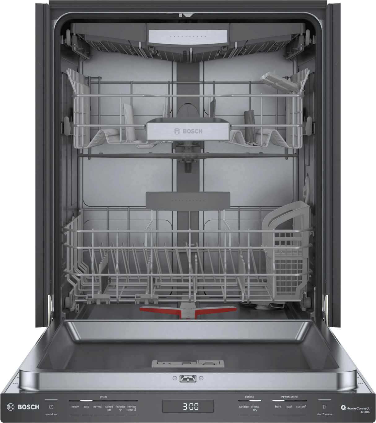 800 Series Dishwasher 24" Brushed black steel anti-fingerprint