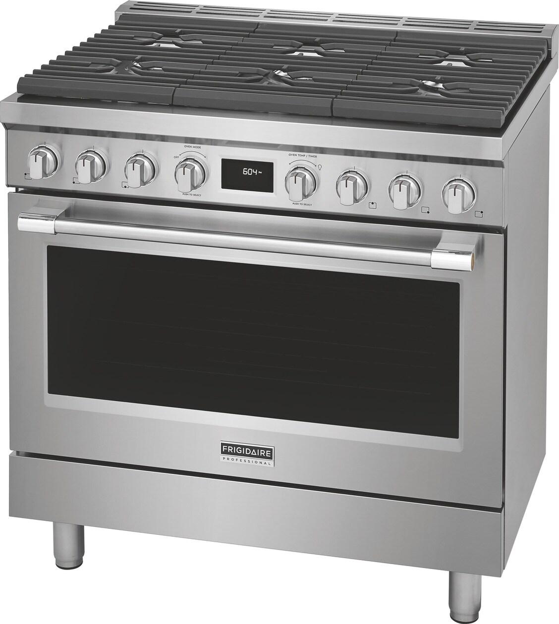 36" Dual-Fuel Freestanding Range