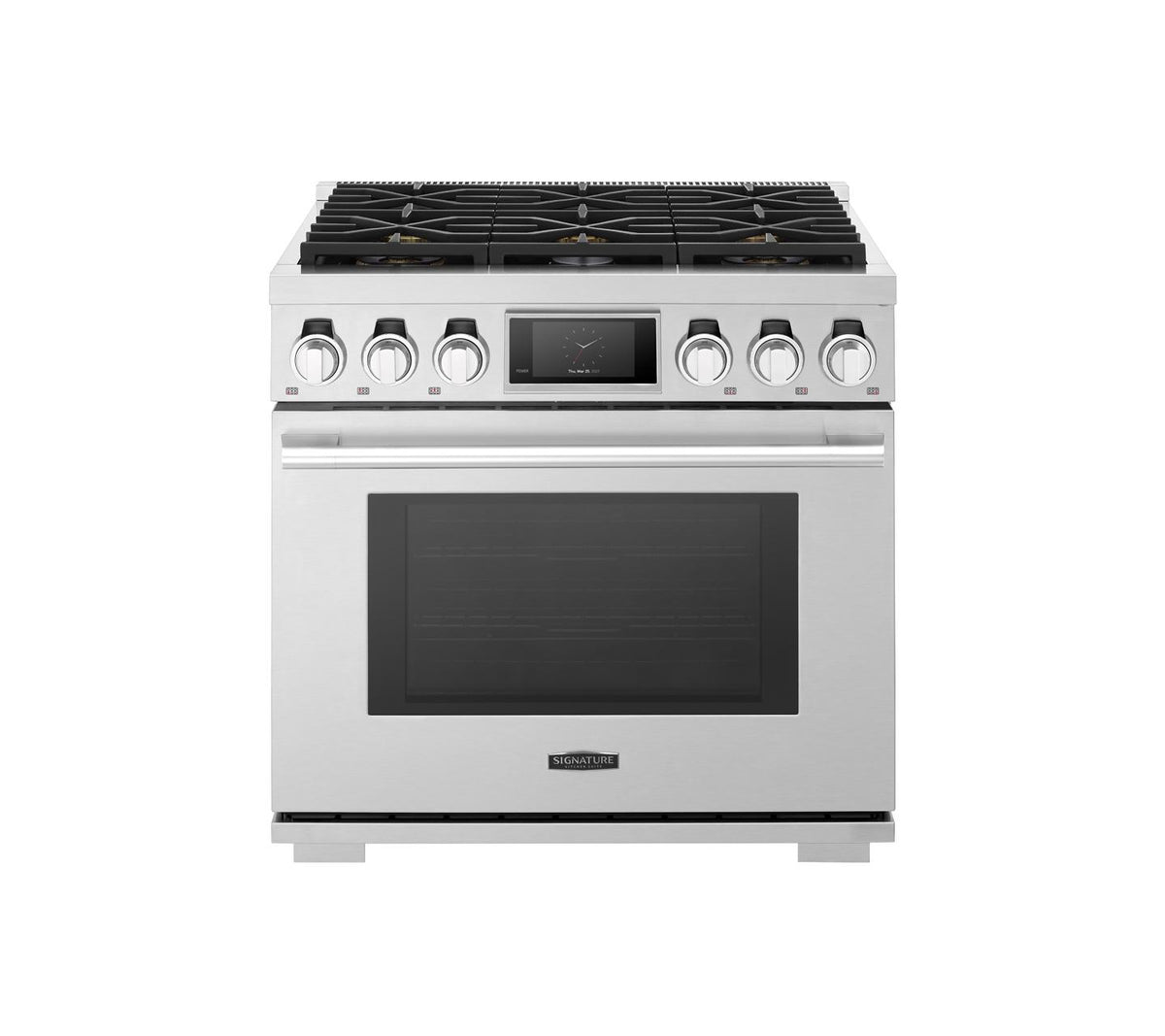 36-inch Gas Pro Range with 6 Burners