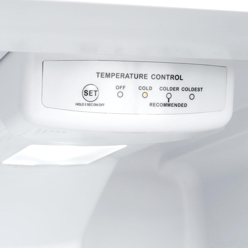 Danby 10.1 cu. ft. Top Mount Apartment Size Fridge in Stainless Steel Look