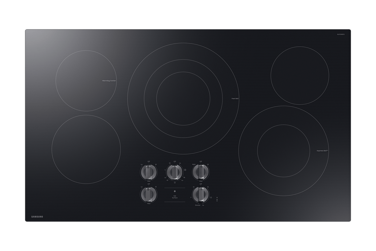 36" Electric ENERGY STAR ® Certified Cooktop with Illuminated Knobs