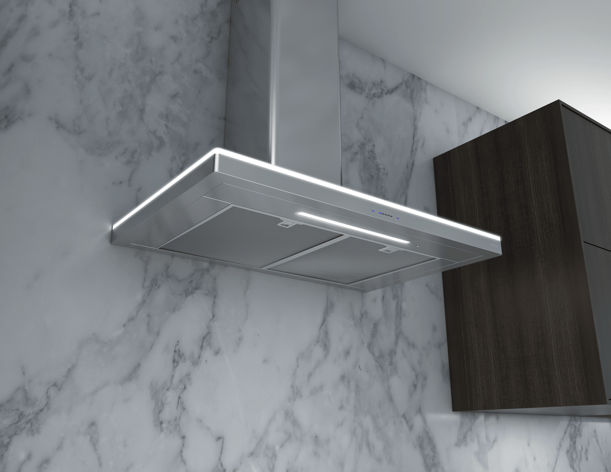 Luce, Wall, 30", SS, 600 CFM, ACT, LED