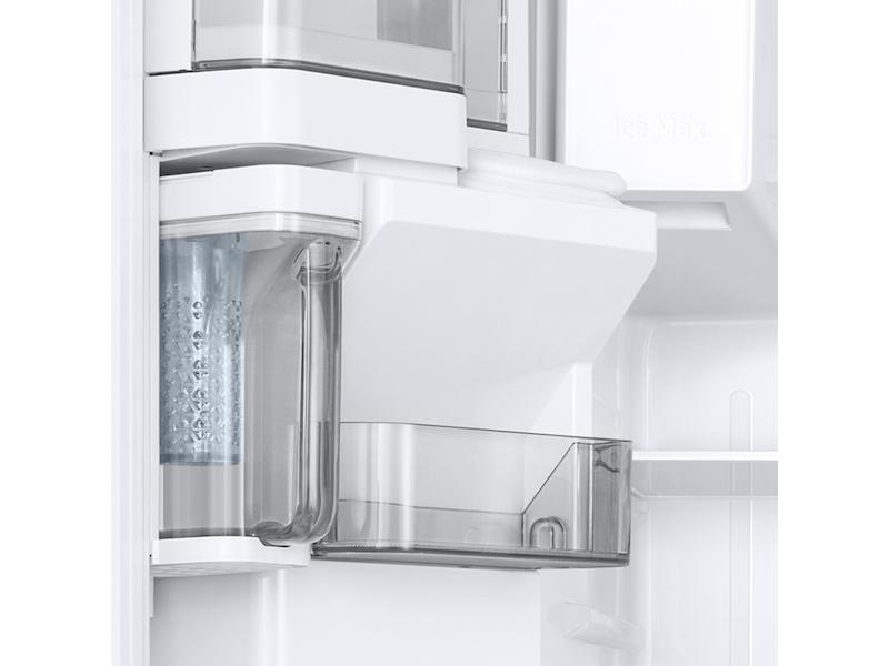 28 cu. ft. Smart 3-Door French Door Refrigerator with AutoFill Water Pitcher in White