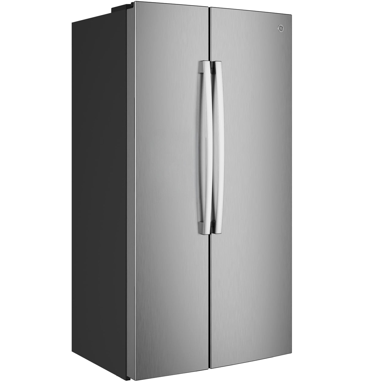 GE® 24.2 Cu. Ft. Counter-Depth Side-By-Side Refrigerator with Internal Dispenser and In-Door Icemaker